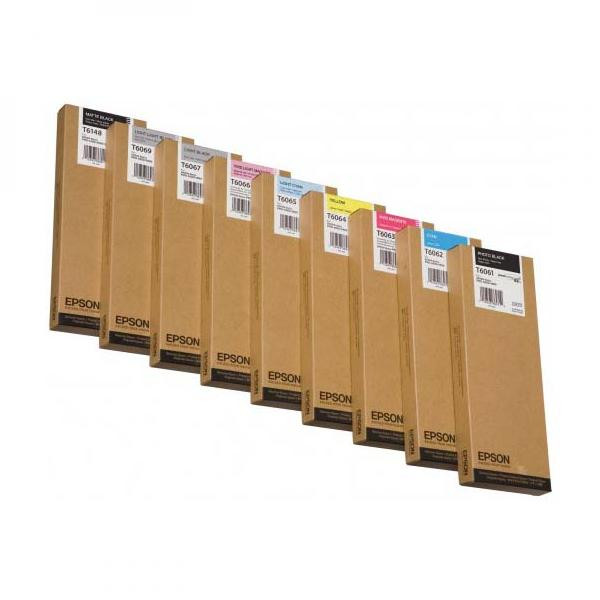 Epson originální ink C13T606200, 745337, cyan, 220ml