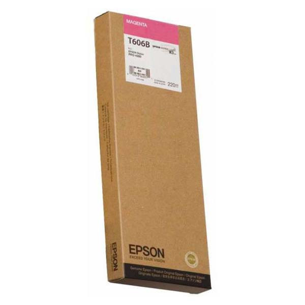 Epson originální ink C13T606B00, magenta, 220ml