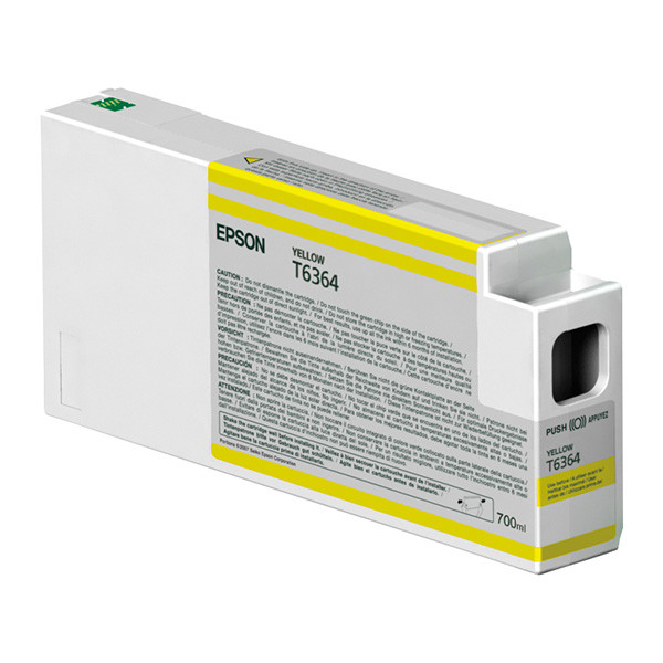 Epson originální ink C13T636400, yellow, 700ml