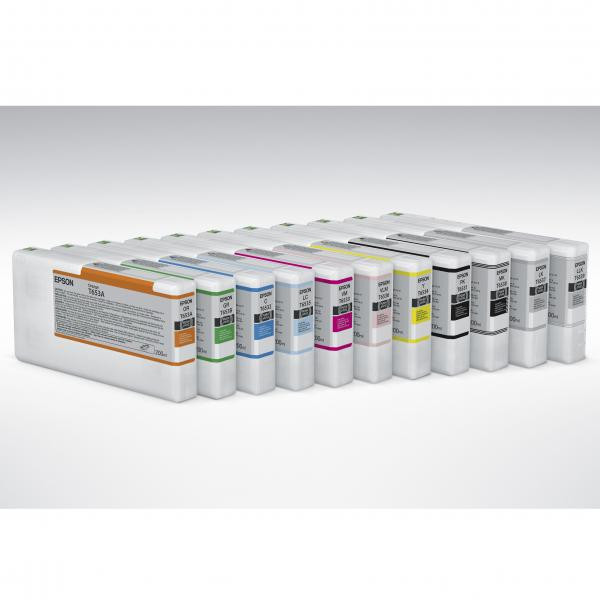 Epson originální ink C13T653400, yellow, 200ml