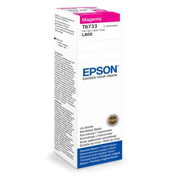 Epson originální ink C13T67334A, magenta, 70ml