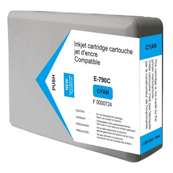 UPrint kompatibilní ink s C13T79024010, 79XL, XL, E-79XLC, cyan, 2000str., 25ml, 1ks