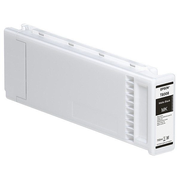 Epson originální ink C13T80080N, matte black, 700ml