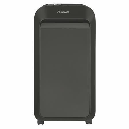 Skartovací stroj "Microshred LX221", černá, křížový mikrořez, 18 listů, FELLOWES