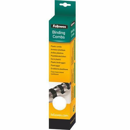 Hřbet, plastový, bílý, 10 mm, 41-55 listů, FELLOWES