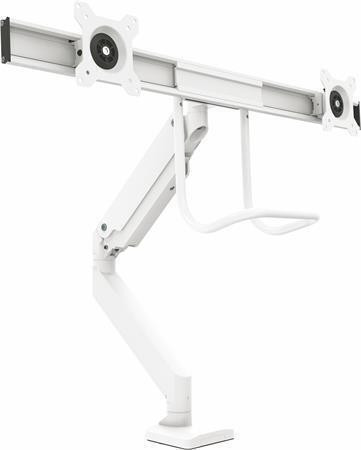 Držák na monitor s lištou "Eppa "Crossbar", bílá, 1 rameno, na 2 monitory, FELLOWES 9909401