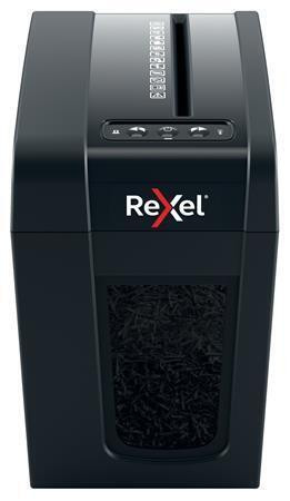 Skartovací stroj "Secure X6-SL", křížový řez, 6 listů, REXEL