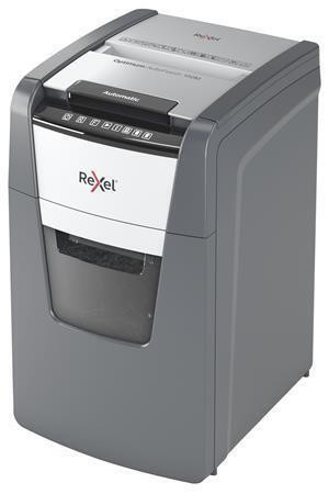 Skartovací stroj "Optimum AutoFeed+ 150M", mikrokonfety, 150 listů, REXEL 2020150MEU