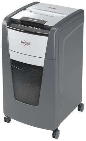 Skartovací stroj "Optimum AutoFeed+ 225 Pro P5", křížový mikro řez, 225 listů, REXEL