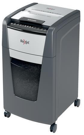 Skartovací stroj "Optimum AutoFeed+ 300 Pro P4", křížový řez, 300 listů, REXEL