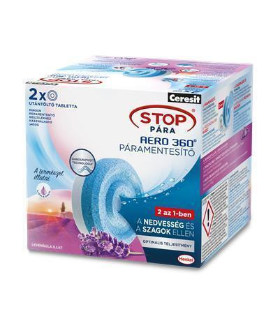 Ceresit Stop vlhkosti "Aero 360°", levandule, tablety, 2x 450 g, HENKEL 2629280