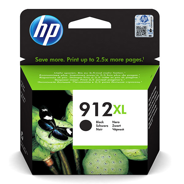 HP originální ink 3YL84AE, HP 912XL, high capacity, black, 720str., 18ml