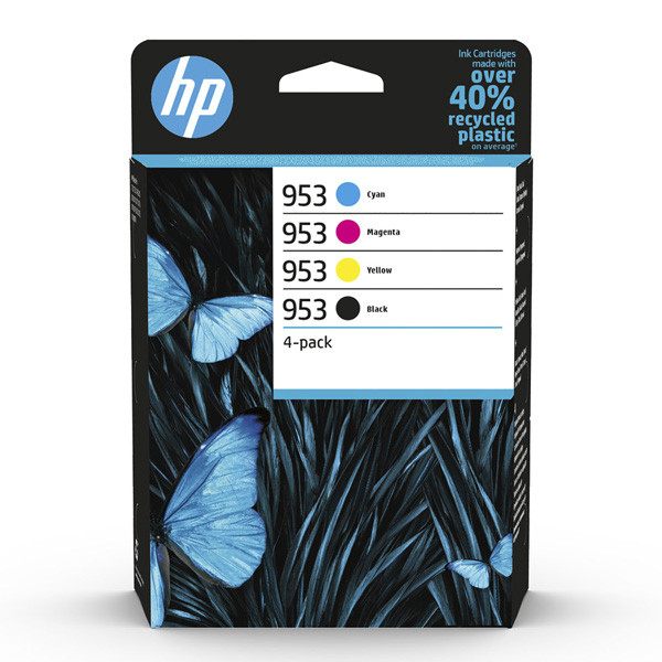 HP originální ink 6ZC69AE, HP 953, CMYK, 4-pack