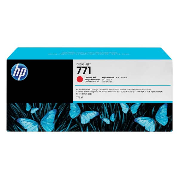 HP originální ink B6Y08A, HP 771C, chromatic red, 775ml