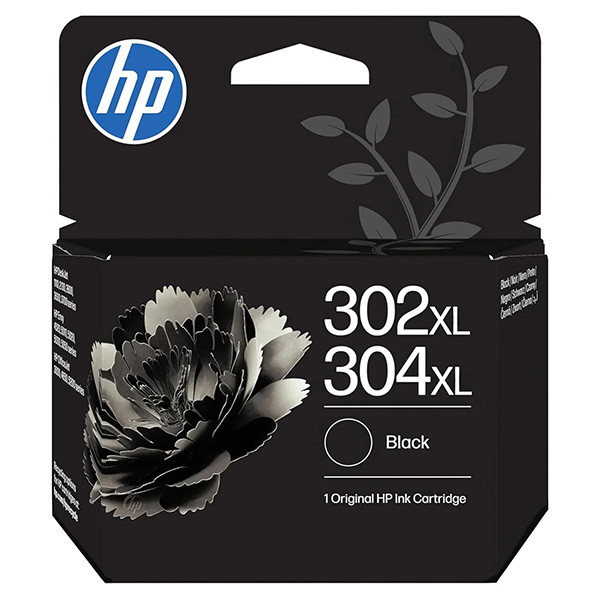 HP originální ink B7RT9AE, HP 302XL/304XL, black, 430str.
