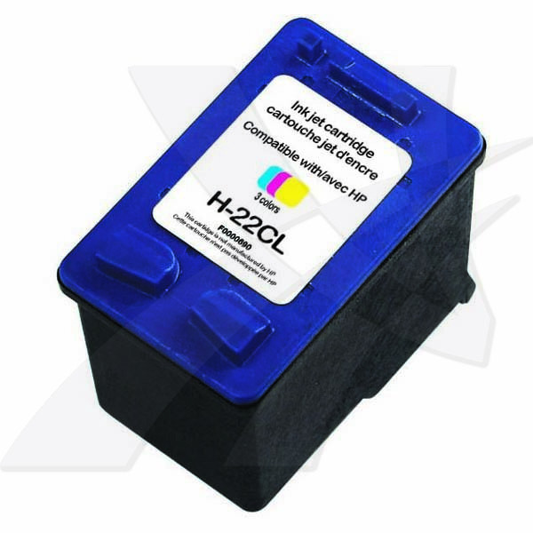 UPrint kompatibilní ink s C9352AE, HP 22, H-22CL, color, 18ml