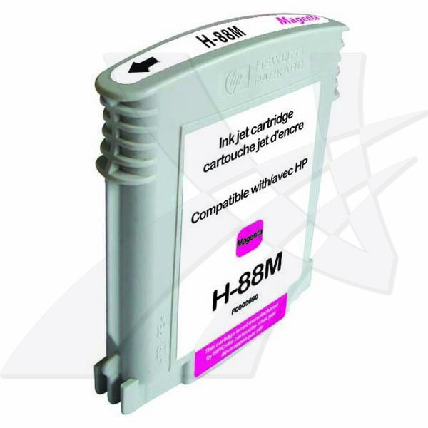 UPrint kompatibilní ink s C9392AE, HP 88XL, H-88M, magenta, 35ml