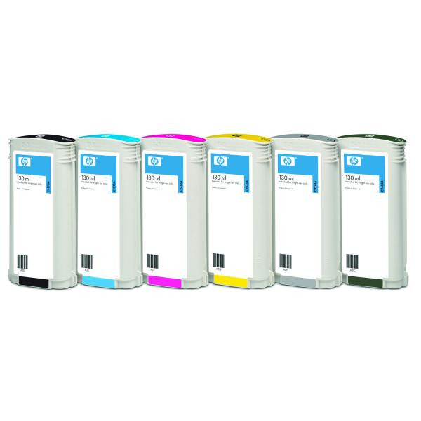 HP originální ink C9403A, HP 72, matte black, 130ml