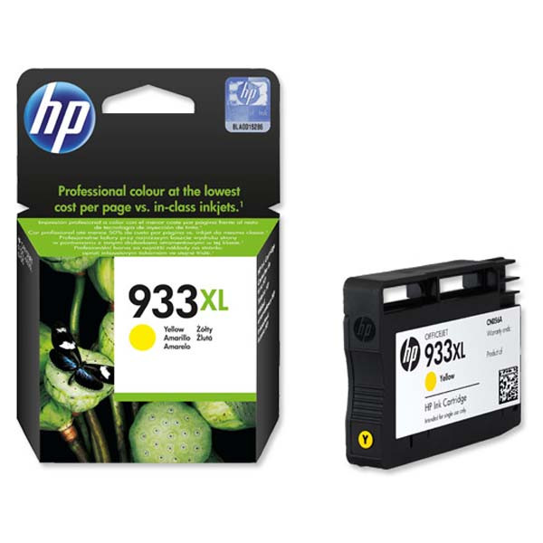 HP originální ink CN056AE, HP 933XL, yellow, 825str.