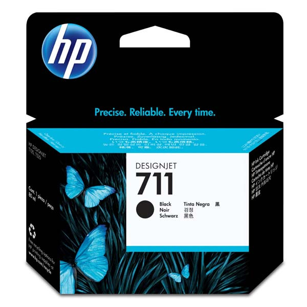 HP originální ink CZ133A, HP 711, black, 80ml