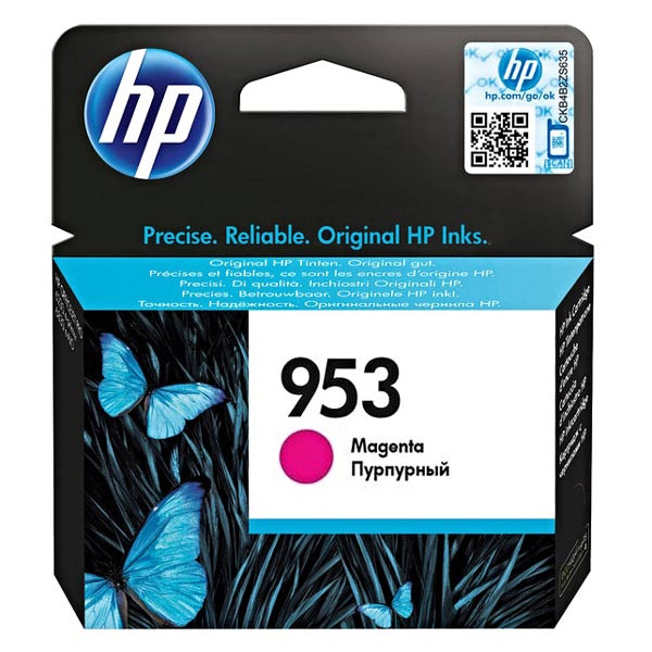 HP originální ink F6U13AE, HP 953, magenta, 700str., 10ml