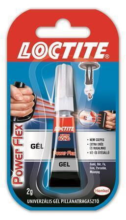Vteřinové lepidlo "Loctite Super Bond Power Gél", 2g, HENKEL 1409565
