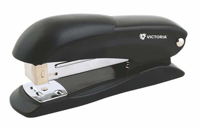Sešívačka "Half-Strip", černá, 24/6, na 25 listů,  VICTORIA