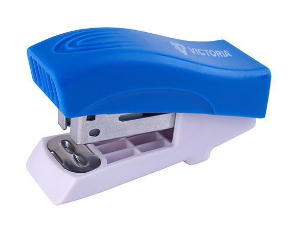 Sešívačka "Mini", modrá, 24/6, 26/6, na 12 listů, VICTORIA