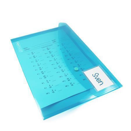 Spisové desky s drukem "Eco", různé barvy, A4+, PP, RAPESCO 0700