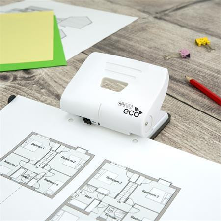 Děrovačka "ECO", bílá, 22 listů, RAPESCO