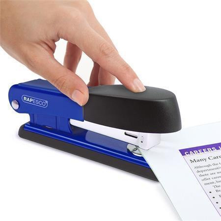 Sešívačka "Bowfin Half-Strip", 24/6, 26/6, na 25 listů, kovová, modrá, RAPESCO