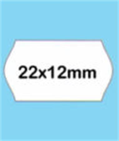 Cenové etikety, bílá, 22 x 12 mm, odnímatelné, BLITZ 5998377101930