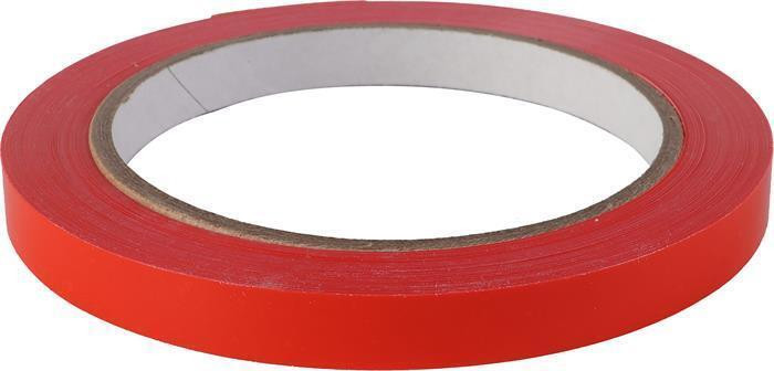 Páska na utěsnění sáčků, červená, 9 mm x 66 m, samolepicí