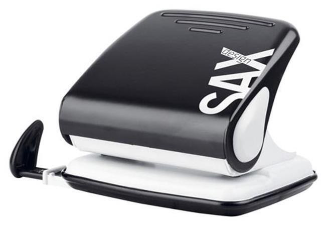 Děrovačka, na 25 listů, SAX "Design 418", černá