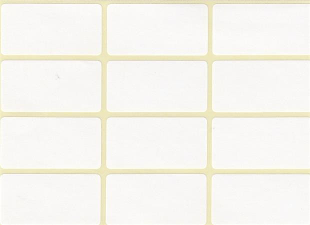 Etikety, 20x38 mm, 60 ks/bal.