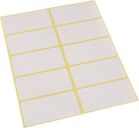 Etikety, 50x25 mm, 60 ks/bal.