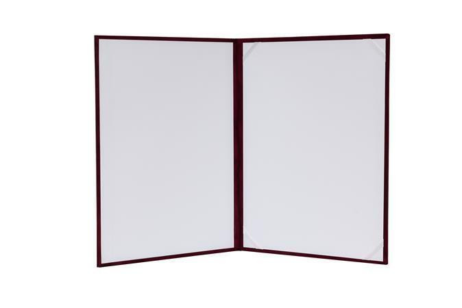 Desky na diplom, bordó, A4