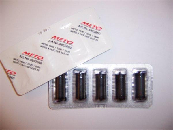 Barvící válečky do etiketovacích kleští, NM/PL, METO