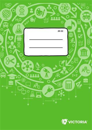 Sešit, A5, čistý, 32 listů, VICTORIA