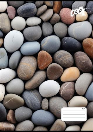 Sešit "Texture", 81-32, mix motivů, A4, linkovaný, 32 listů, COOL BY VICTORIA