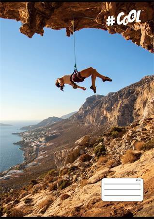 Sešit "Nature Sport", A4, čtverečkovaný, 32 listů, COOL BY VICTORIA