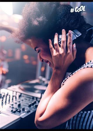 Sešit "DJ", A5, čtverečkovaný, 96 listů, COOL BY VICTORIA