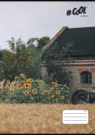 Sešit "Country Yard" 81-32, mix motivů, A4, linkovaný, 32 listů, COOL BY VICTORIA