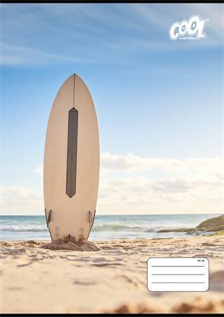 Sešit "Freedom", 81-32, mix motivů, A4, linkovaný, 32 listů, COOL BY VICTORIA