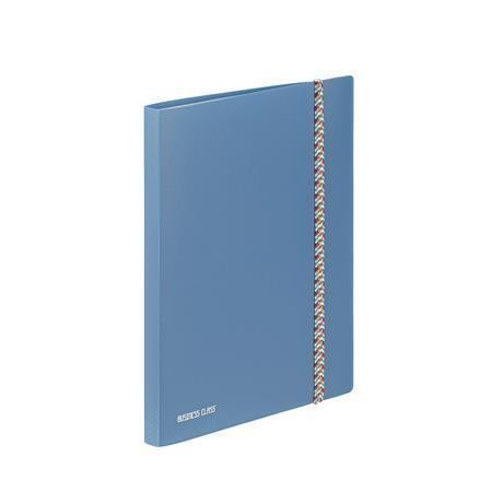 Katalogová kniha  "Business Class", modrá, 30 kapes, A4, VIQUEL 099830-04