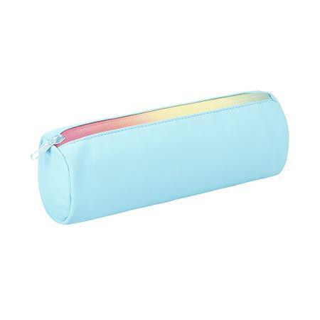 Penál "Rainbow Pastel", mix pastelových barev, kulatý, VIQUEL 837352-05