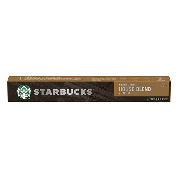 Kávové kapsle Starbucks Nespresso House Blend, medium, 12x10 kapslí, velkoobchodní balení karton