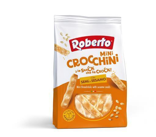 Mini tyčinky "Mini Crocchini", sezam, 150 g, ROBERTO 13724
