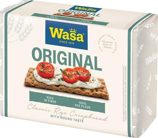 Celozrnný chléb "Original", žitný, 275 g, WASA 128