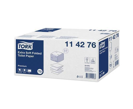Toaletní papír "Premium extra soft", T3 system, 2 vrstvy, 252 útžků, TORK , extra bílý